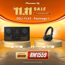 Pioneer 11.11 Campaign Promotion (DDJ-FLX2 + HDJ-CUE1)